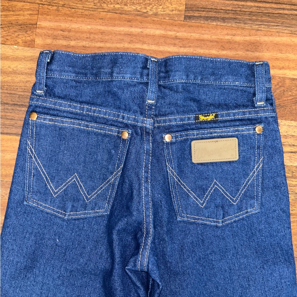 Vintage wranglers dark blue jeans